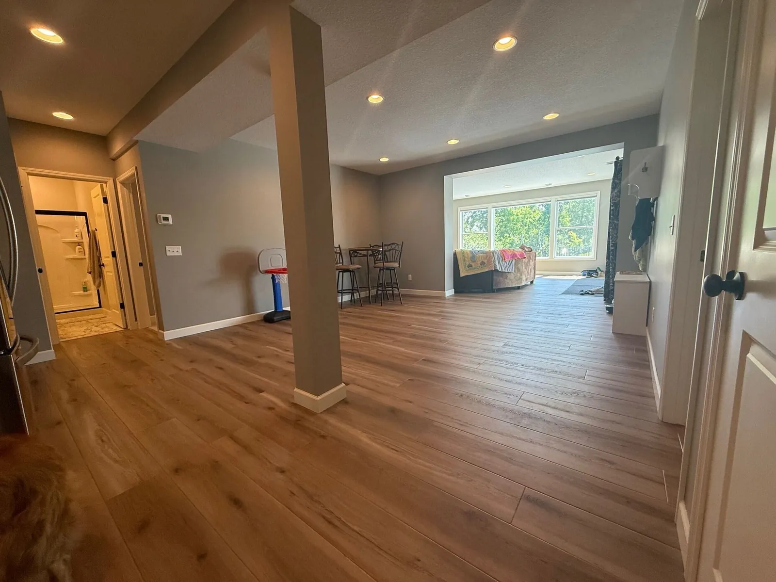 Basement finish after savage MN by BN Builders