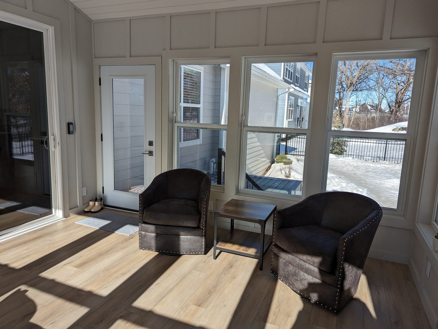 Three-season porch addition in Chanhassen, MN by BN Builders