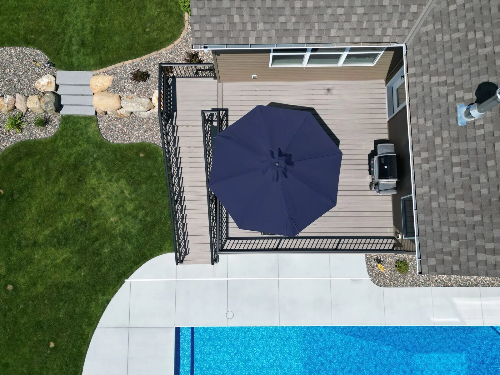Trex transcend biscaryne deck savage MN by BN Builders