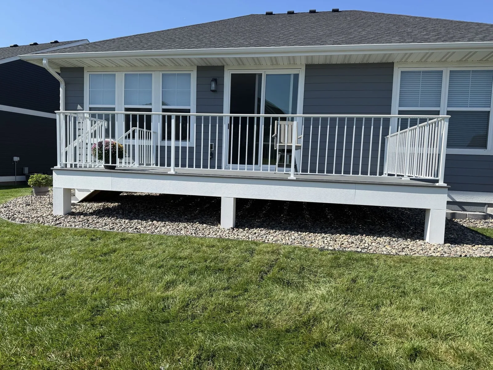 Trex transcends tropical deck lakeville MN by BN Builders
